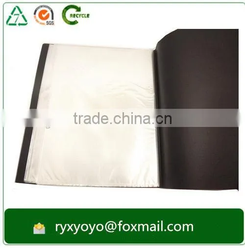 High Quality pp Clear Hard Plastic Pocket File Folder a4 Display Presentation Folder photo-5