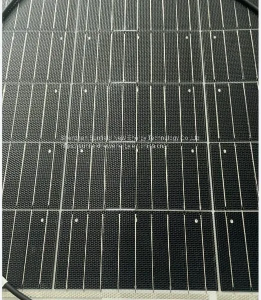 100W 200W 19.8V High Efficiency Mono Flexible Solar Panel photo-4