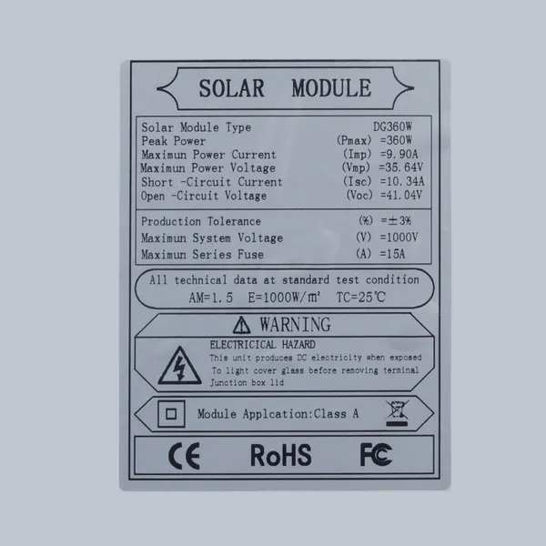 Mirekold Energy Monocrystalline Solar Panel 156 Series 5 W- 350W Solar Panel photo-4
