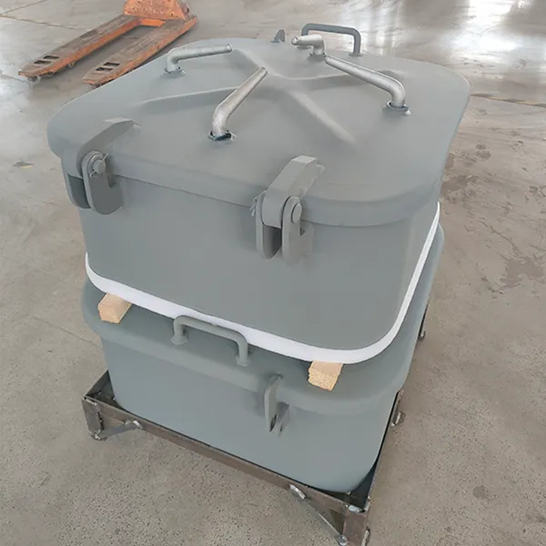 12V High Pressure Hatch Square Steel Ship Boat Escape Deck Marine Hardware photo-4