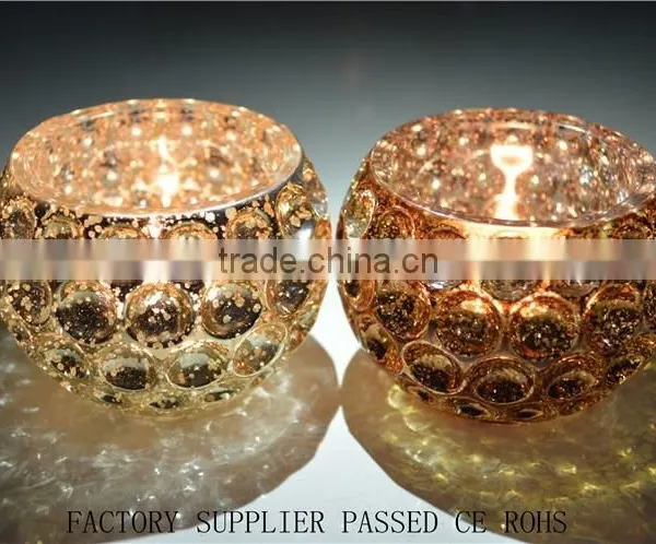 Online Shiny Gold Crystal Glass Candle Holders for Bar Deco Wedding Centerpieces Quality Choice photo-2
