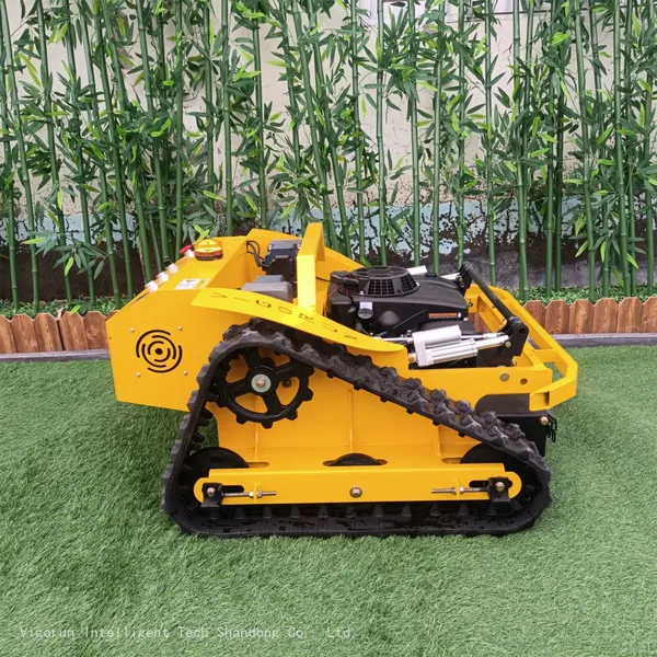 Remote Controlled Brush Cutter, China Remote Control Tracked Mower Price, Remote Control Lawn Mower With Tracks for Sale photo-5