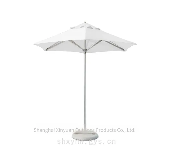 Customized Aluminum Umbrellas, 6-rib Square Courtyard Umbrellas for Residential Shading, Luxurious Outdoor Sun Umbrellas photo-4