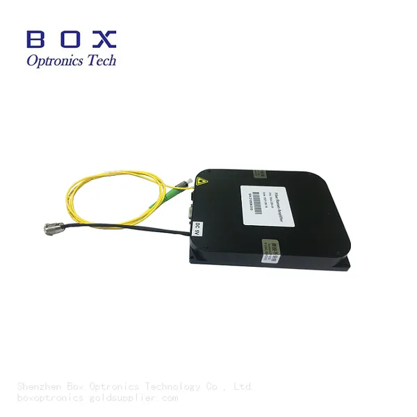 1550nm DFB Laser Source Module, 10-100mW Output Power, Power Adjustable, SM/ PM Fiber-coupled photo-3