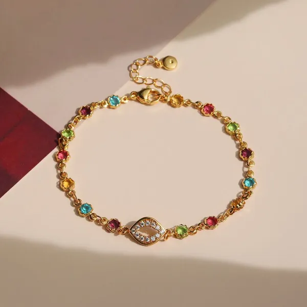 KMJ Springtime mouth-themed dopamine exquisite and luxurious jewelry with lace trim and glass rhinestones bracelet .
