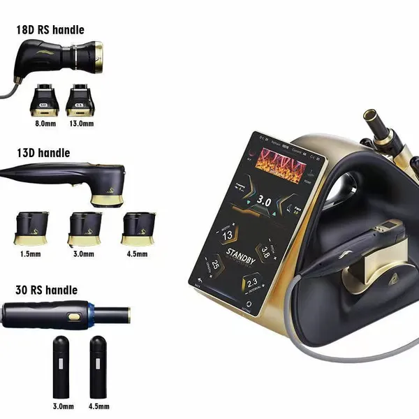Neueste 22D Ultramax Hifu-Maschine mit drei Handgriffen für Vaginalrejuvenation, Gesichtsstraffung und Fettabnahme