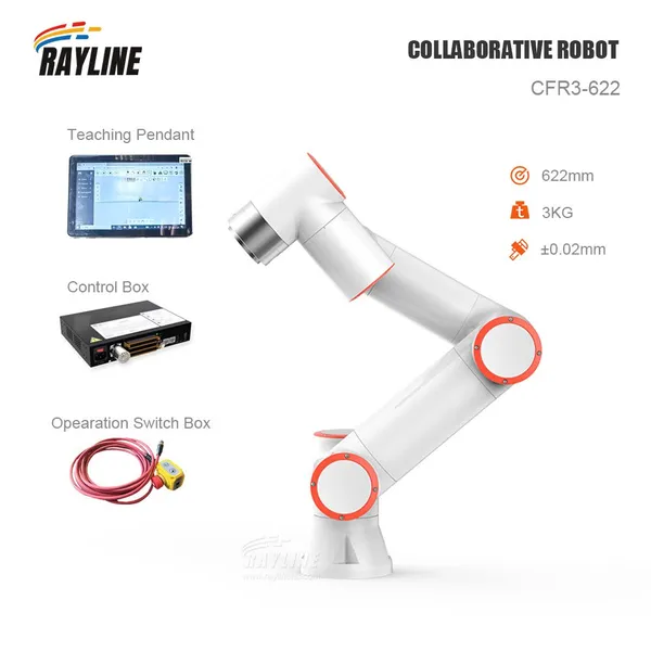 CFR Series Force-Controlled Collaborative Robot 6-Axis Robotic Arm Precision Assembly Grinding Automation Equipment Factory Direct