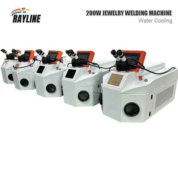 RA VR Series Jewelry Laser Welding Machine Orange White With CCD For Gold Silver Platinum Ring Repair photo-2