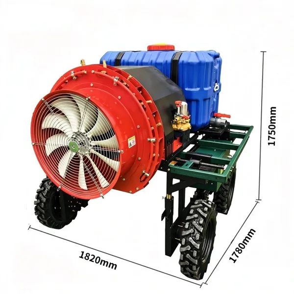 Remote Control Agricultural Power Sprayer Remote Pump & Fan Control Gasoline Sprayer photo-4