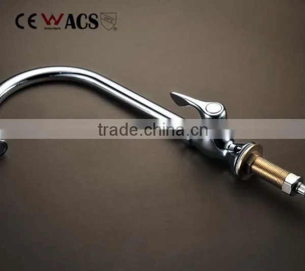 Single Handle Brass Kitchen Mixer Faucet photo-5