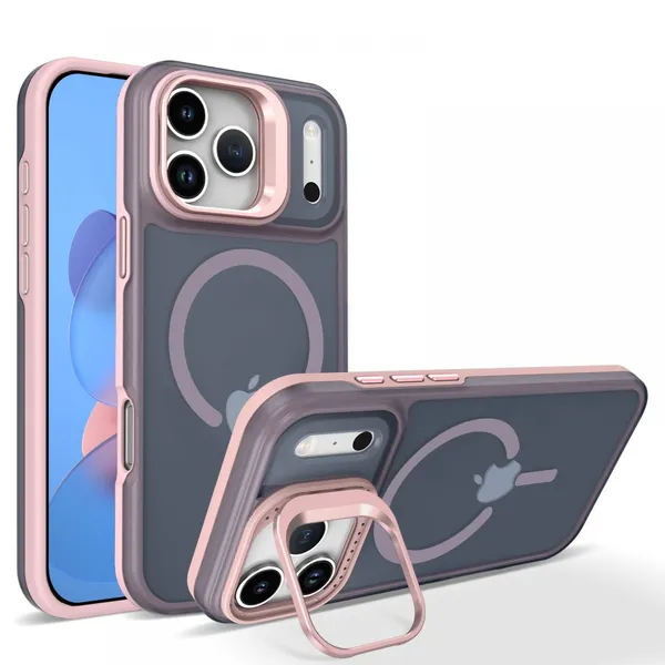 Suitable for Apple 17promax Mobile Phone Case New Iphone18pro Frosted Magsafe Magnetic All-inclusive Protective Case 16plus Wireless Charging Simple photo-2