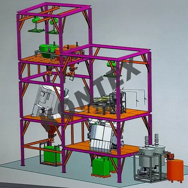 The Line Solution for 99.5% Fly Ash Stabilization: Kontex Environmental Mixing & Granulation Production Line photo-2