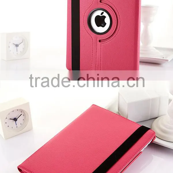Lichee Pattern 360 Rotate Leather Case For Ipad Covers photo-6