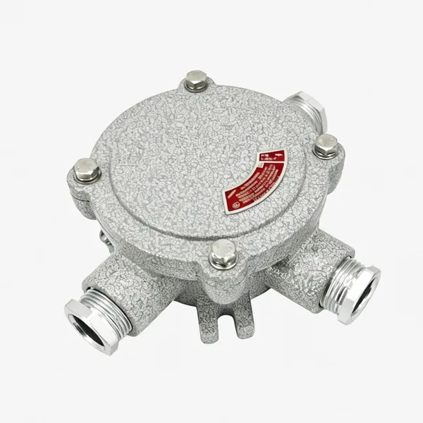 3 Way Explosion Proof Junction Box DN20 IP66 Die Cast Aluminum Cable Branch Box photo-4