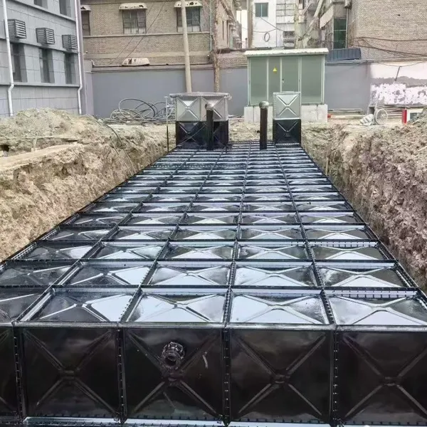 Premium SMC FRP Composite Bolted Panel Water Tank for Coastal Area Water Tank