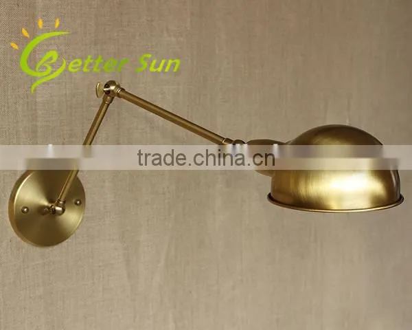 Antique Swing Arm 3W LED Wall Lamp for Hotel photo-6