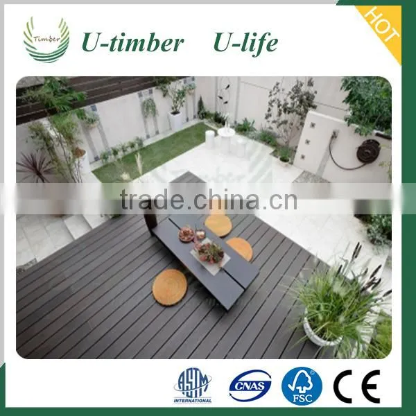 Latest Designs WPC Composite Flooring Solid Surface photo-4