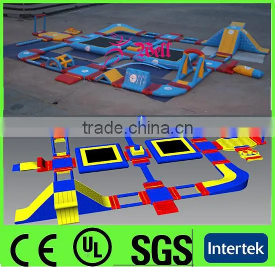 Commercial Inflatable Island on Water / Floating Inflatable Water Island for Kids and Adults photo-3