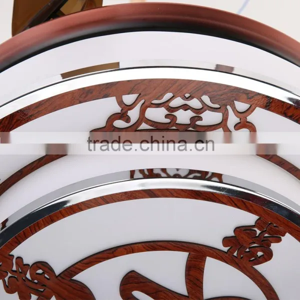 Chinese Character Red Color Decorative Light Fan photo-4