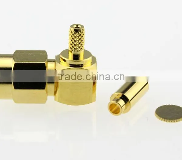 SMA Plug Male Right Angle Coaxial Connector 50 Ohms For 178U Cable photo-3