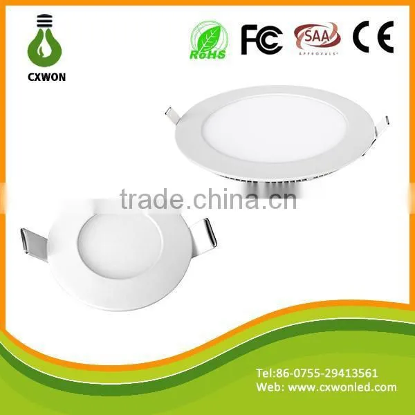 CE ROHS Approved Round 3w 4w 6w 9w 12w 15w 18w 20w Thin Led Panel Light Price,led Panel Lighting photo-2