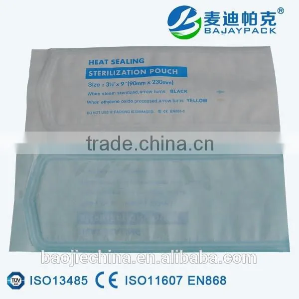 Medical Sterilization Gusseted Paper-Film Pouch photo-2