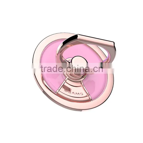 USAMS US-ZJ006 Finger Ring Holder For All Smart Product 360 Degree Rotating Luxury Zinc Alloyelectroplate Epoxy Ring Holder photo-4