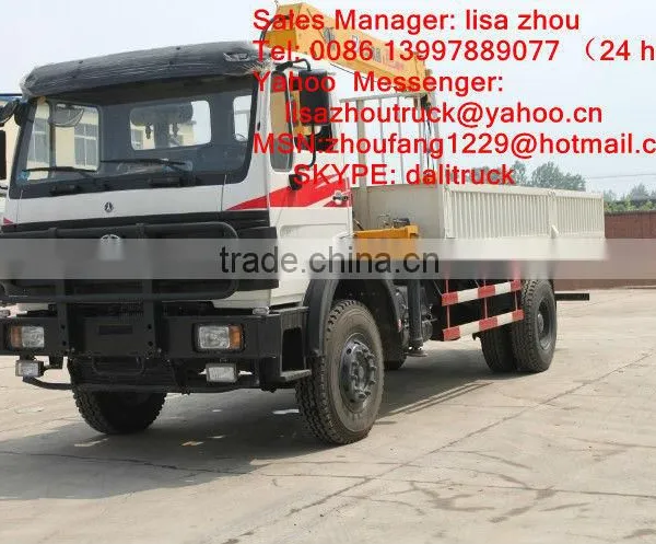 North Benz 5 Ton Truck Mounted Crane Factory Directly Sales photo-2