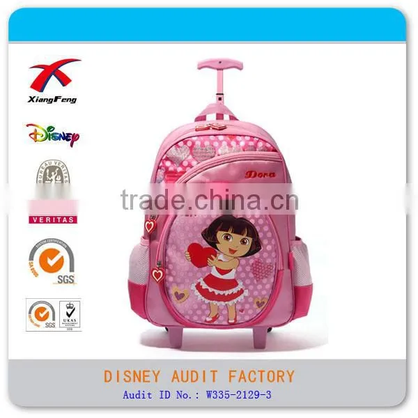 Hot Sale Micky Mouse Cheap School Child Trolley Bag photo-5