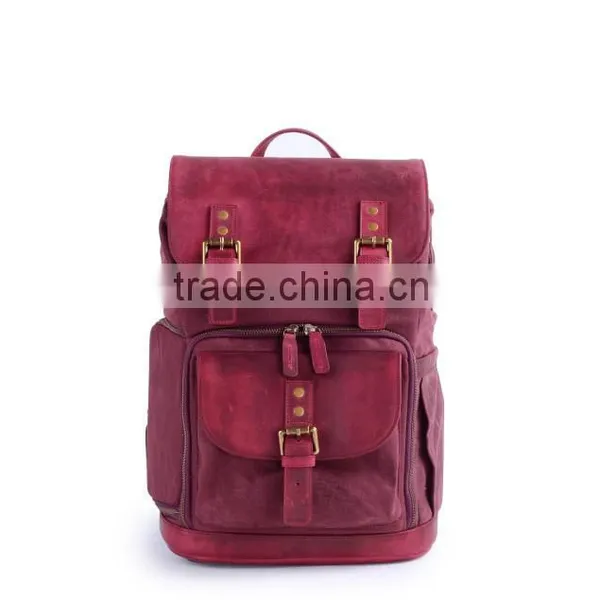 2016 michael korss leather lady travelling backpack,vintage waterproof Digital Cameras backpack