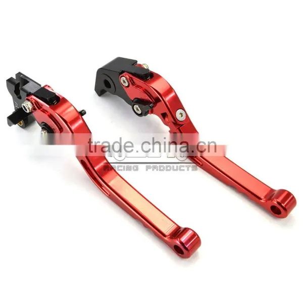 BJ-LS-009 Wholesale CNC Adjustable Folding Aluminum Motorcycle Clutch Brake Lever for Kawasaki ER-6N/F, NINJA 650R/ER-6F photo-2