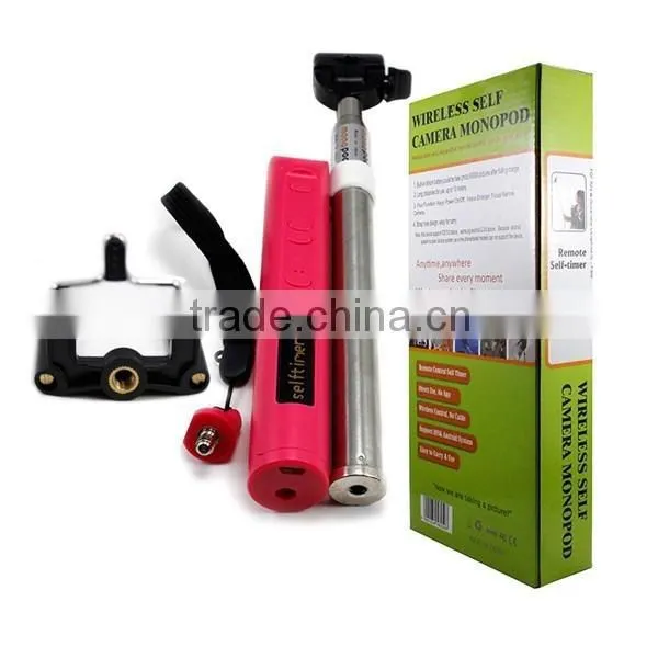 Bluetooth Shutter Button of Remote Control Selfie Monopod photo-5