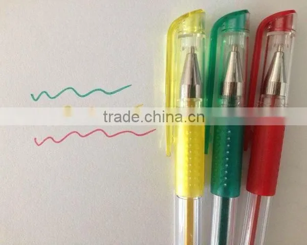 Factory Direct-selling 100''high Quality Multi-color Ballpoint Flash Ink Pen photo-4