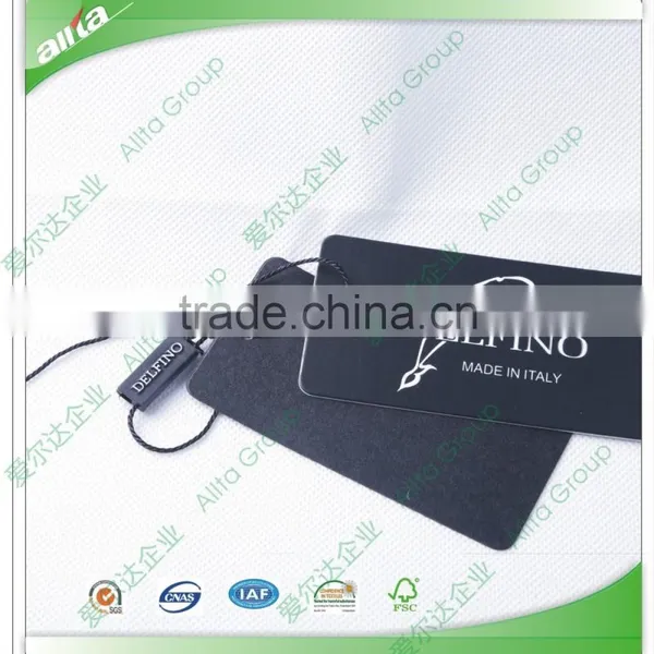 Allta Group 13 Years Hang Tag Maker Custom High Quality Hang Tag Plastic Seal Tag for Clothing photo-5