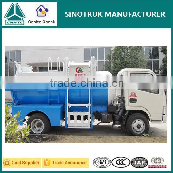 New Condition 5000KG Diesel Kitchen Garbage Truck for Sale photo-2