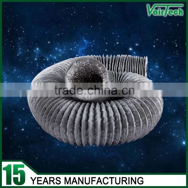 Hvac System Ventilation Air Conditioning Aluminum Flexible Plastic Pvc Air Duct