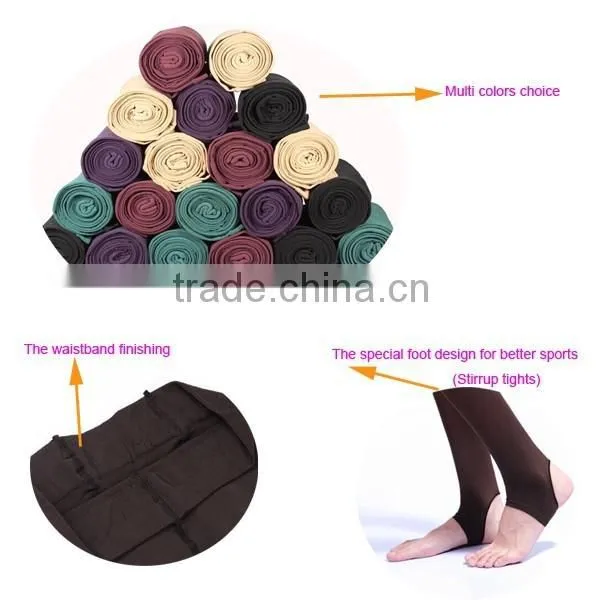 Ladies Black Solid Running Tights photo-3