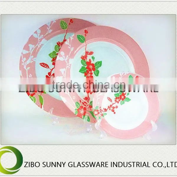 Flowers in Full Bloom of Glass Plate is One of the Branches photo-3