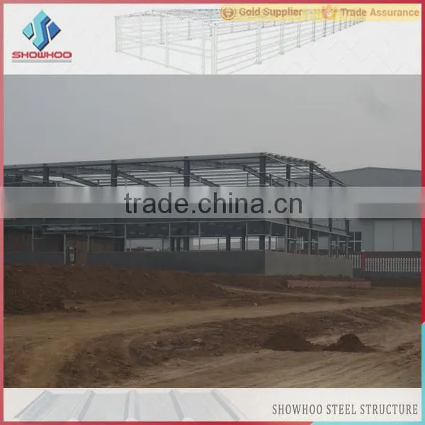 Structural Steel Frame Design Cold Storage Warehouse Construction photo-5