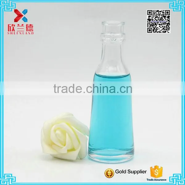 High Quality 50ml Clear Liquor Whiskey Glass Bottle for Sale photo-5