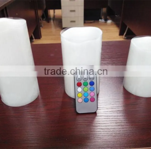 2016 3 Pieces for a Set Led Candle for Wedding Party Decoration photo-5
