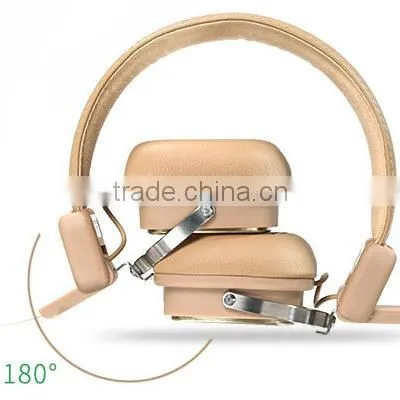 High-End Stylish Foldable Ti Alloy Earphone Stereo Bluetooth Headphone With Ergonomic Design Model HSM4 photo-2