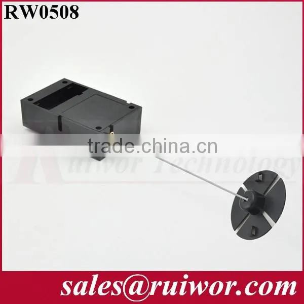 RuiWor RW0508 Прямоугольный фиксатор безопасности с пластиковыми клеммами на основе пластика ABS для установки элементов вывески с использованием клеящей ленты 3M или винтов