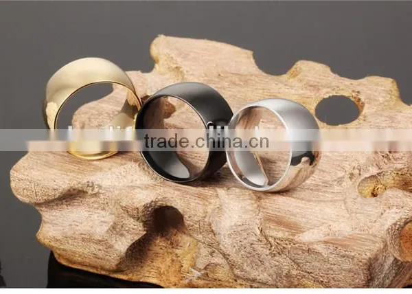 Gold Plated Jewelry Stainless Steel Ring Dubai Gold Ring Designs photo-5