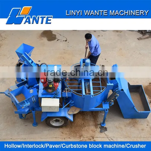 WANTE BRAND DOUBLE-M7MI BLOCK MAKING MACHINE FOR UGANDA CUSTOMERS photo-2