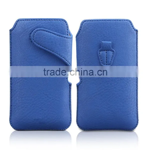 Mobile Pouch by PU Material for IPhone 6 Samsung S5, photo-5
