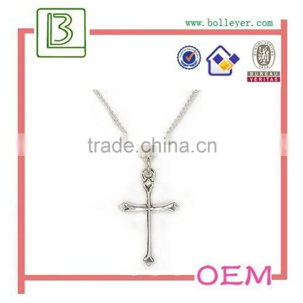 Pendant Necklace Pearl Necklace Fashion The Cross photo-2