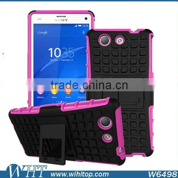 TPU+PC Hard Case for Xperia Z4, High Quality 2 in 1 Hybrid Cell Phone Case for Xperia Z4 Compact photo-4