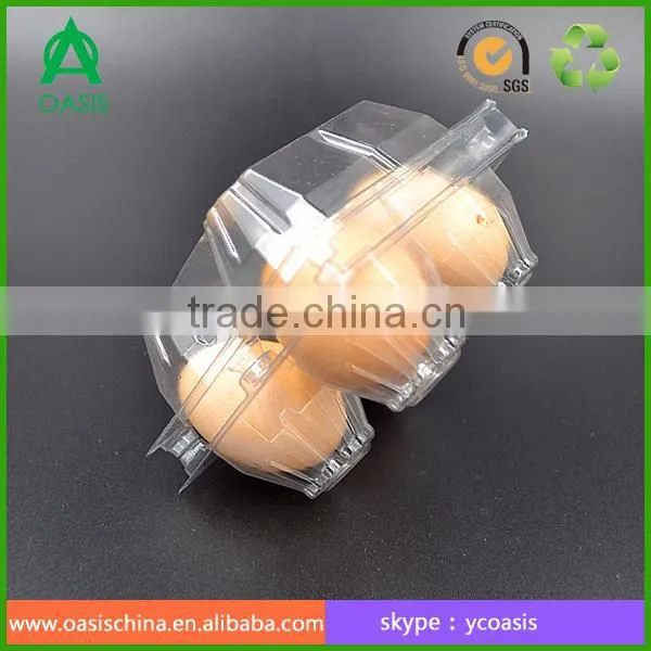 PVC 4 Hole Egg Box Disposable Plastic Egg Trays photo-4