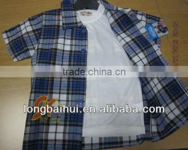 2013 Kids Clothing Overstock Cheap Wholesale ,boy's T-shirts 3pcs Sets photo-4